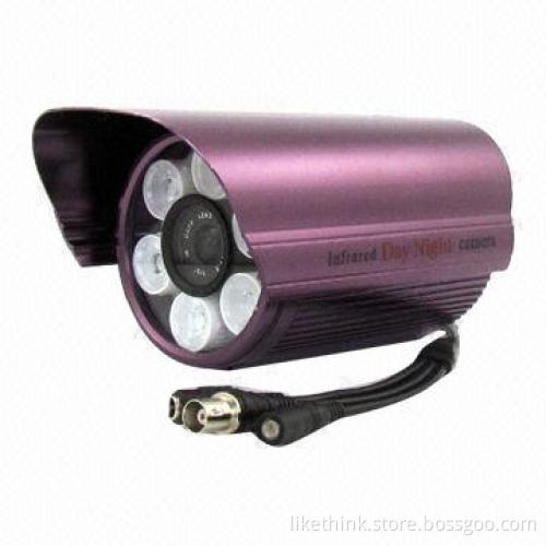 White Light Camera with 1/3 SONY CCD Sensor, 6pcs Array 8mm LED, White Light and 700TVL Resolution